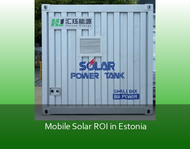 Mobile Solar ROI in Estonia